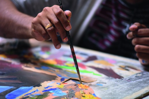 Atelier d'exploration artistique à BRASSART