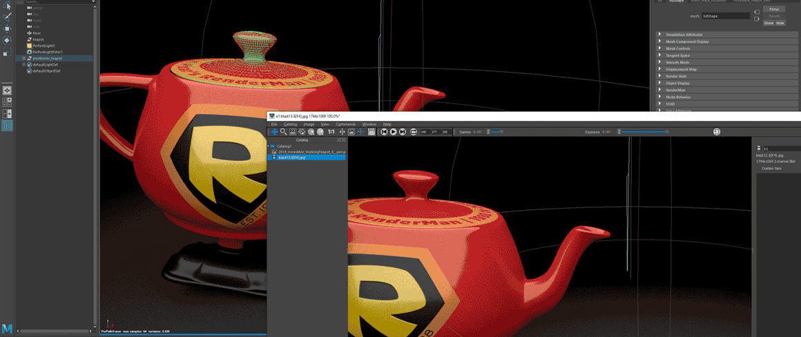 logiciel animation RenderMan