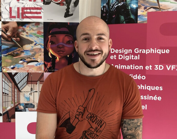 Actu BRASSART : Nos intervenants professionnels - Formation en Digital Painting