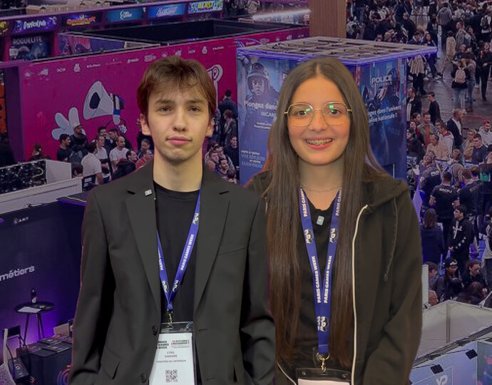 Paris Games Week 2025 : deux étudiants BRASSART dévoilent des expériences VR de sensibilisation à la cybersécurité
