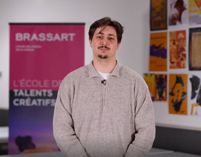 Actu BRASSART : Direction Artistique en alternance chez BRASSART : découvrez le parcours d'Antoine Provost chez TBWA