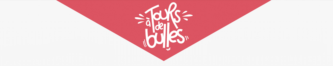 logo a tours de bulle crée par une étudiante de l’école de design graphique Brassart