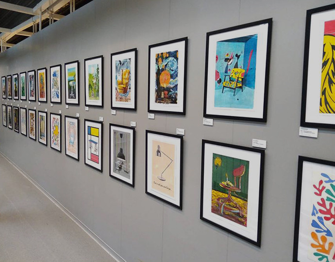 BRASSART news: Exposition design graphique chez IKEA