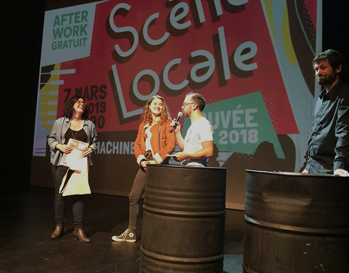 Actu BRASSART : Création d'une affiche pour Scène Locale