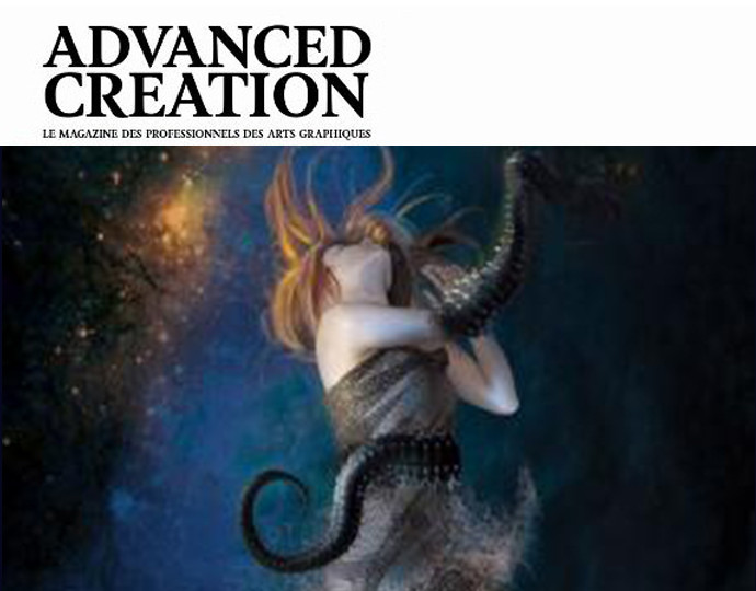 BRASSART news: Une étudiante publiée dans Advanced Creation