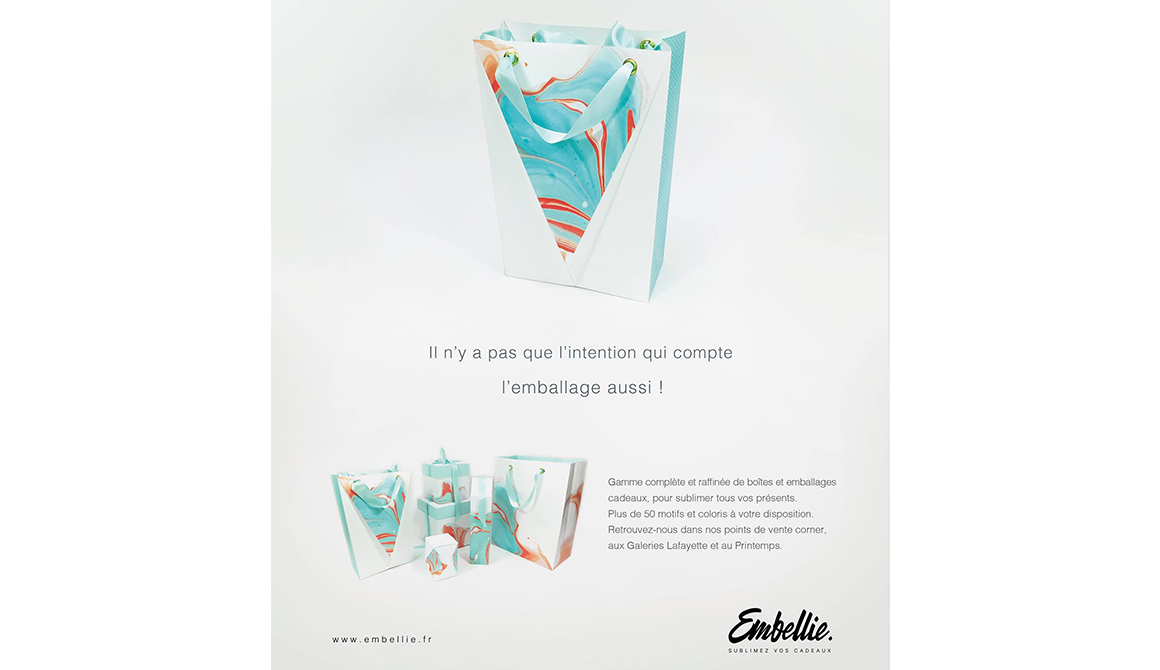 Embellie : projet graphic and digital design course - year 2 to 4