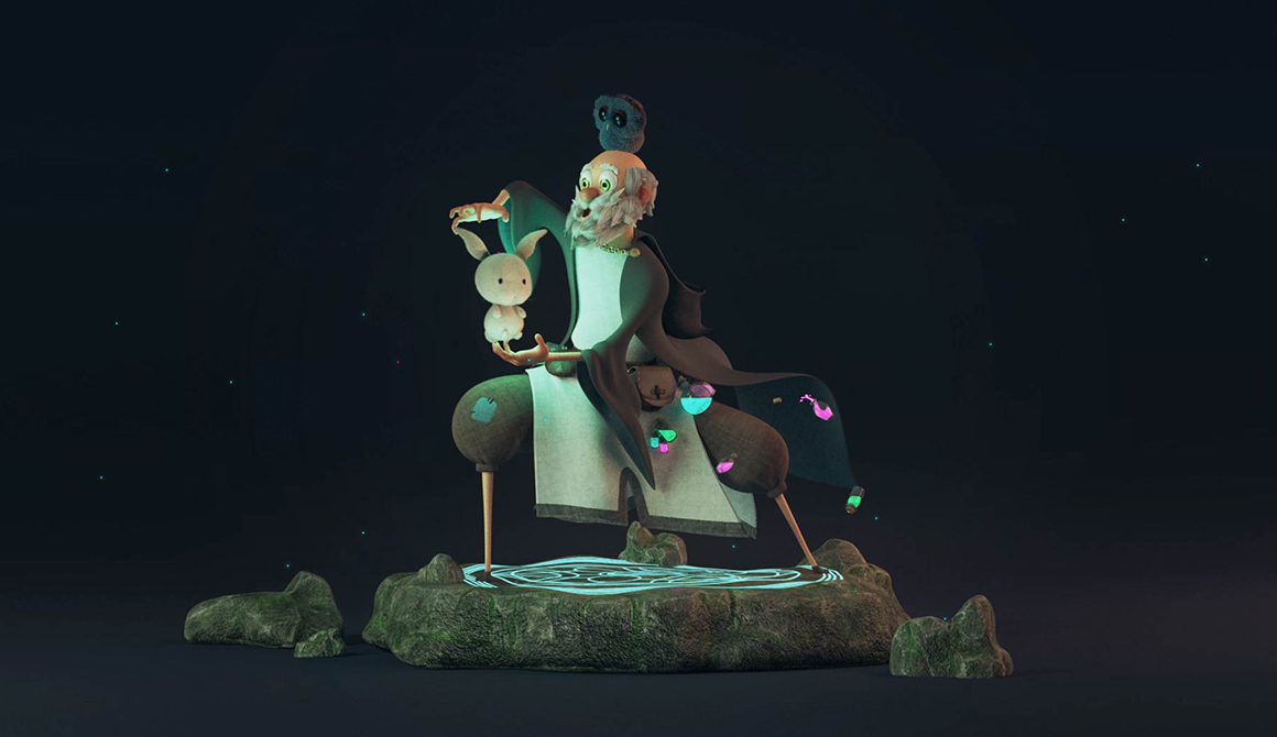 Merlin : projet cursus animation 3d / jeux vidéo game art - années 2 à 4