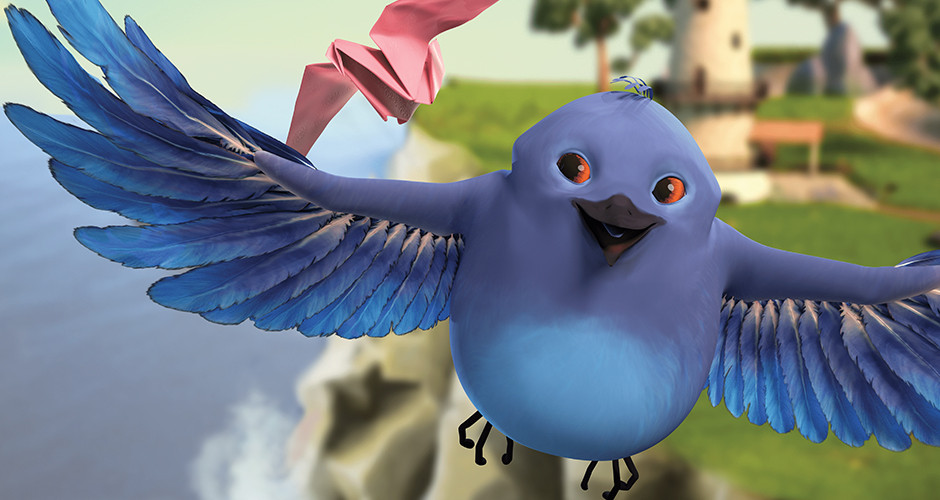 projet école 3d & vfx animation : Chronique d’un oiseau en papier Q