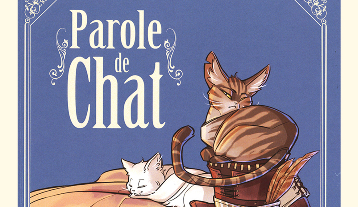 Parole de chat - Couverture : projet 