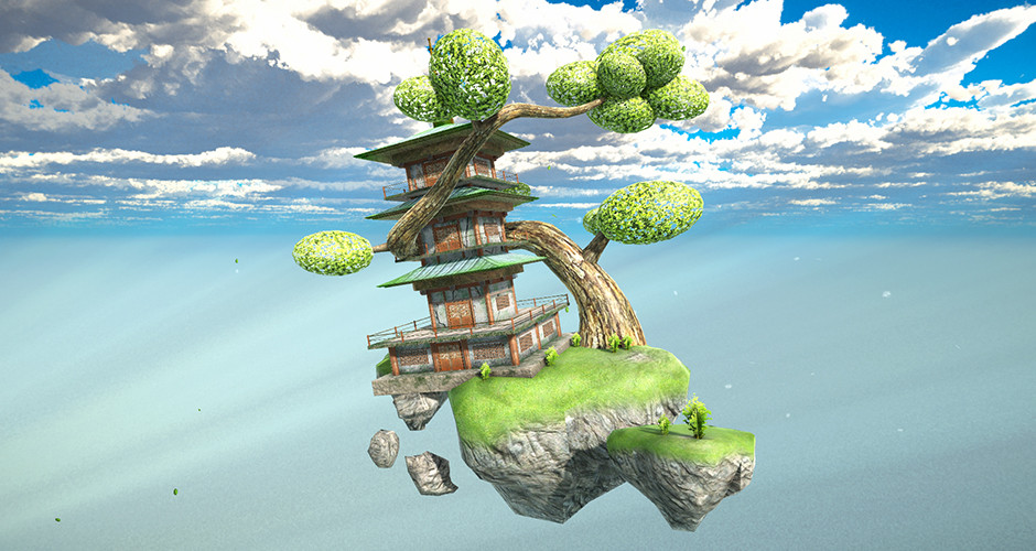 BRASSART : Ecole de Jeux Vidéo  Cursus Animation 3D: Fallen Island