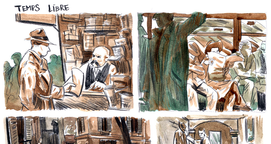 projet école arts graphiques illustration : Angoulême - Temps libre