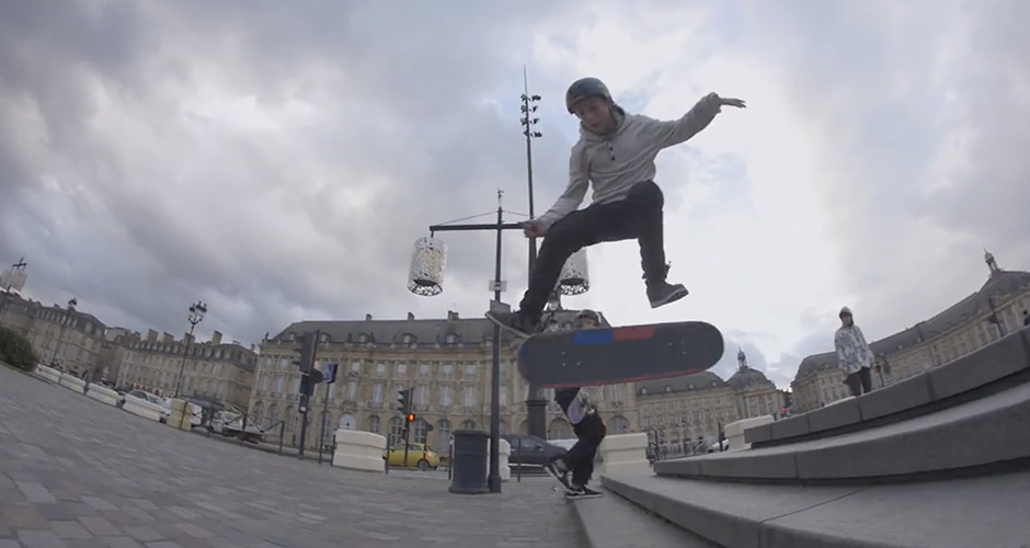 projet école audio-visual : Le skate à Bordeaux