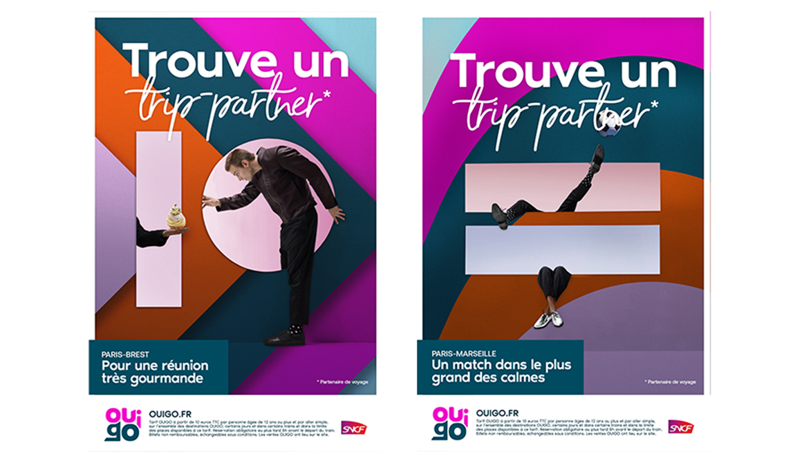 OuiGo - Projet de fin d'études : projet cursus design graphique et digital - année 5