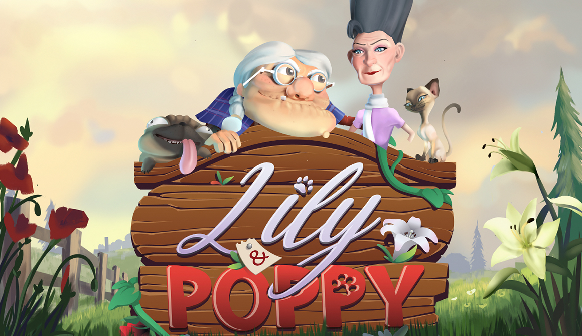 Lily & Poppy : projet 3d animation / video games game art course - year 5