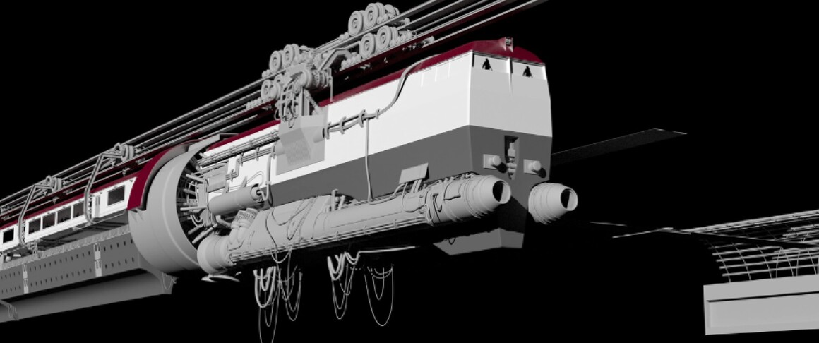Station de métro Retropunk : projet cursus animation 3d / jeux vidéo game art - cycle mastère