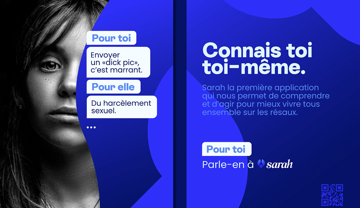 Projet de fin d'études - l'application Sarah : projet cursus design graphique et digital - année 5