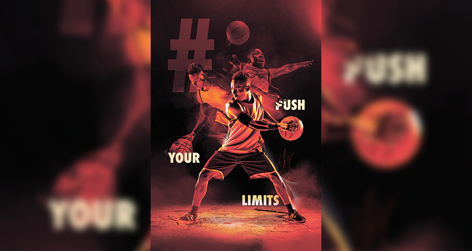 projet école design graphique et digital : Push your limits