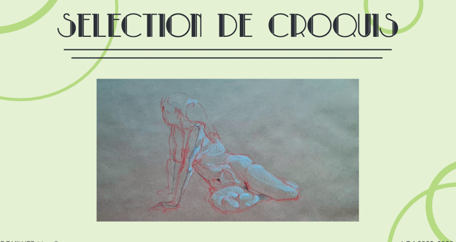 projet école graphic arts illustration : Sélection de croquis