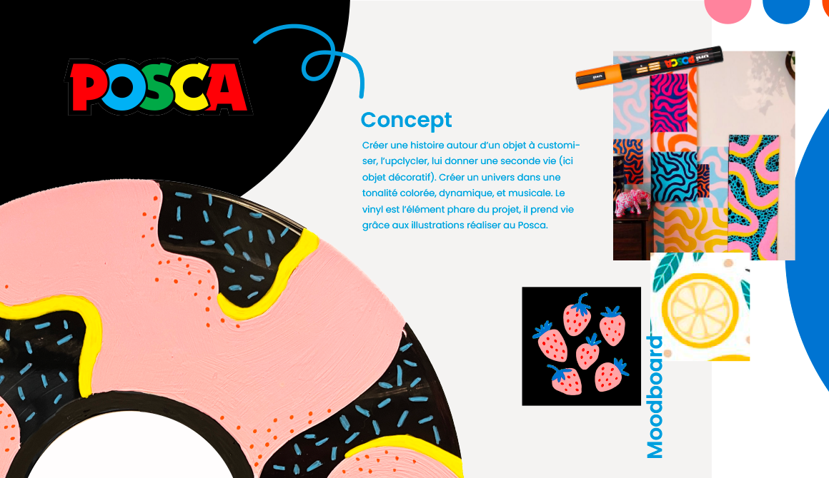 POSCA - Rythme ta créativité ! : projet graphic and digital design course - year 2 to 4