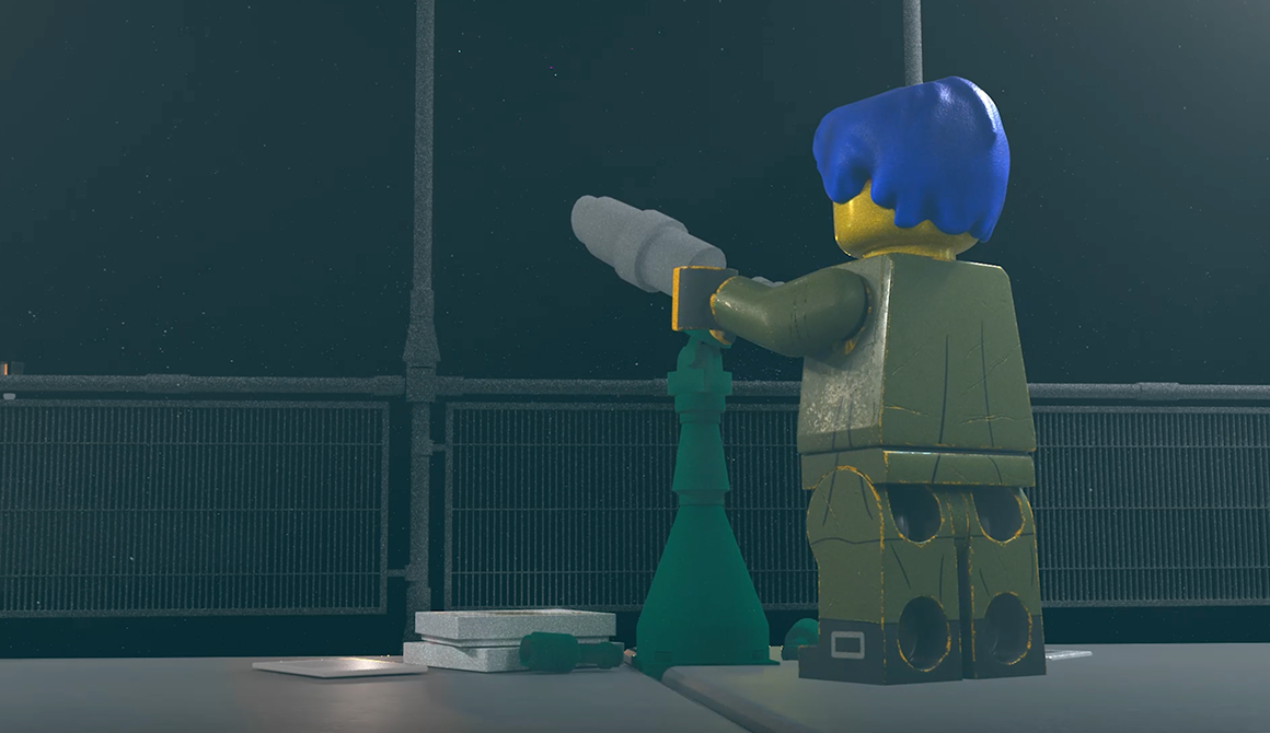 Lego X Terminator : projet cursus animation 3d / jeux vidéo game art - années 2 à 4
