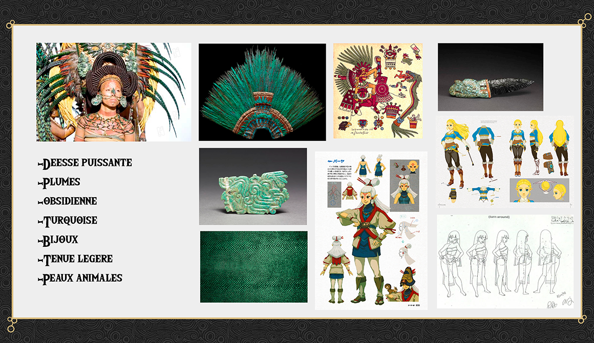 Concept art - Zelda : Breath of the wild : projet graphic arts illustration course - year 2 to 4