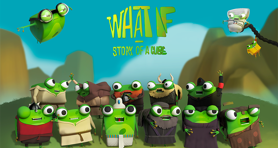 projet école animation 3d & vfx : What if - Story of a cube