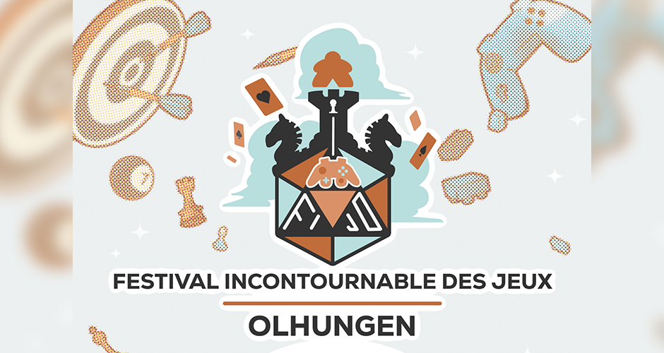 projet école :sector : Identité graphique d'un festival de jeux