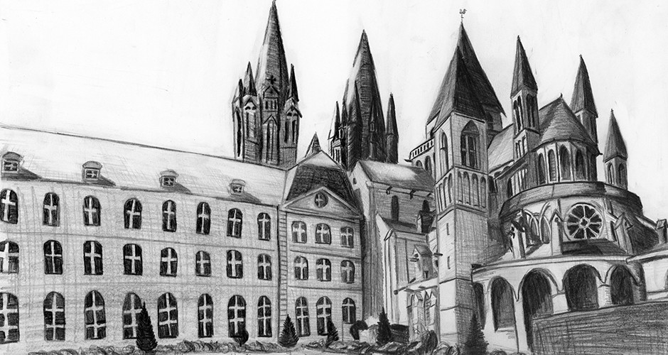 projet école preparatory classes : Abbaye aux Hommes de Caen