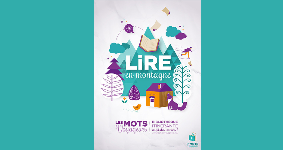 projet école graphic and digital design : Les Mots Voyageurs