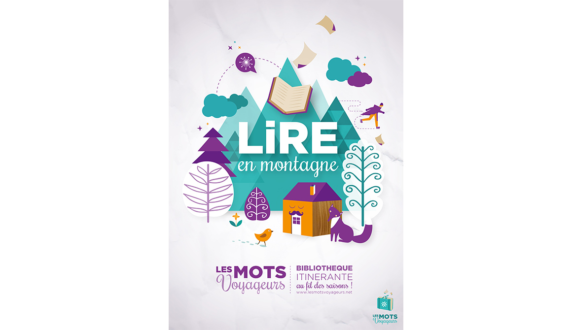 Les Mots Voyageurs : projet formation infographie éco-conception