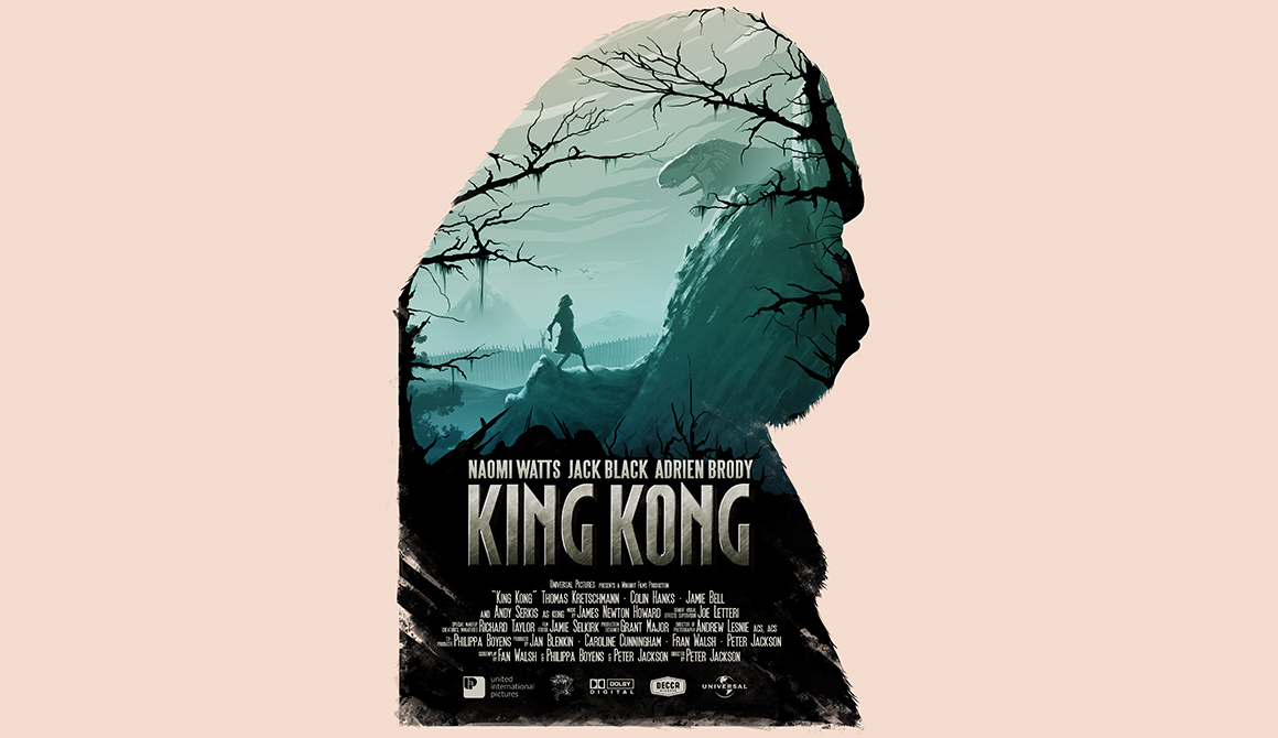 King Kong : projet graphic and digital design course - year 2 to 4